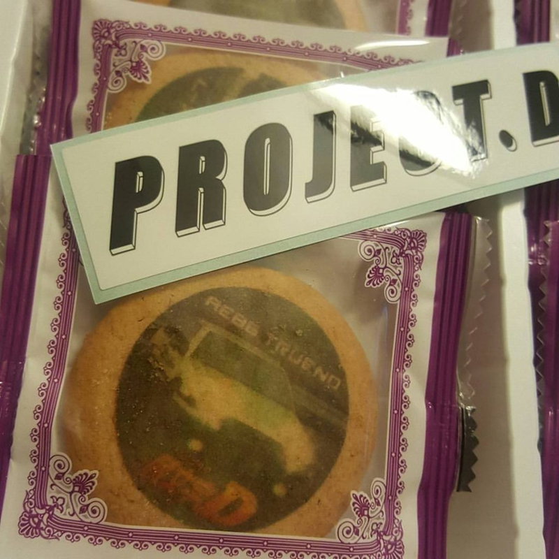 Illustration for article titled Initial D Cookies Exist And They Taste Absolutely Horrible